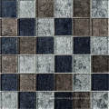 Rusty Slate Mosaic and Glass Mosaic for Decoration